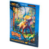 Triceratops wooden dinosaur puzzle for kids — view 20