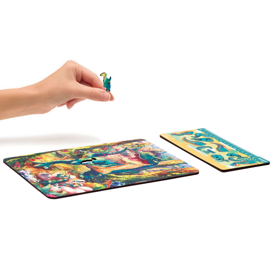Tyrannosaurus Rex wooden dinosaur puzzle for kids — view 16
