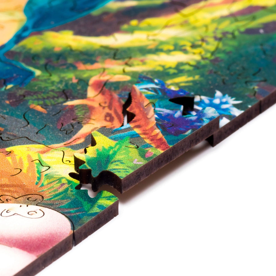 Tyrannosaurus Rex wooden dinosaur puzzle for kids — view 13