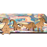 Tyrannosaurus Rex wooden dinosaur puzzle for kids — view 14