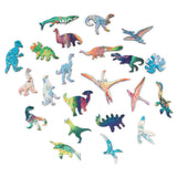 Diplodocus wooden dinosaur puzzle for kids — puzzle pieces showing unique laser-cut shapes