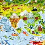 World Map wooden map puzzle — view 22