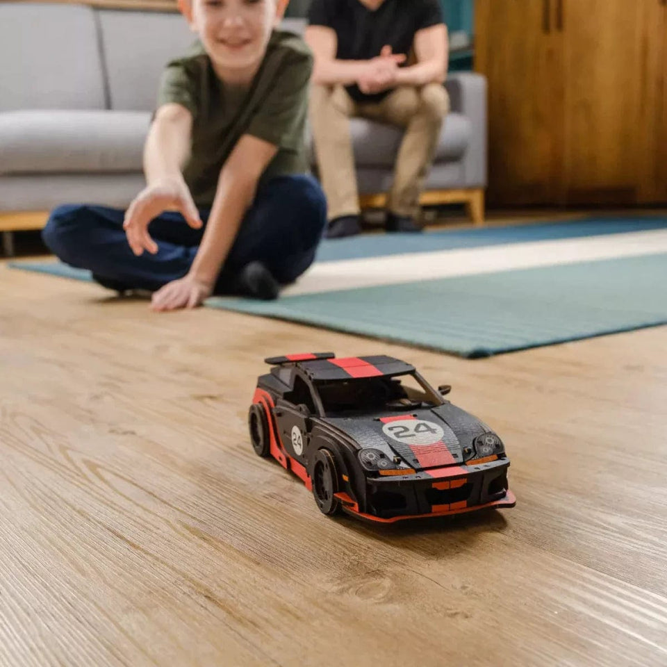 Comet GTS Black-Red Puzzle wooden puzzle — premium HDF birch alternative laser-cut